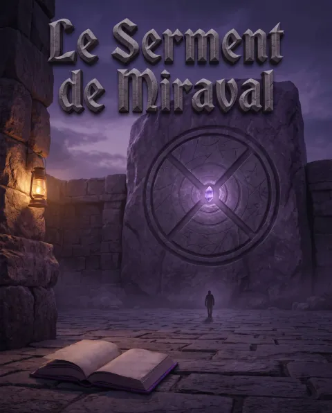 غلاف رواية Le Serment de Miraval