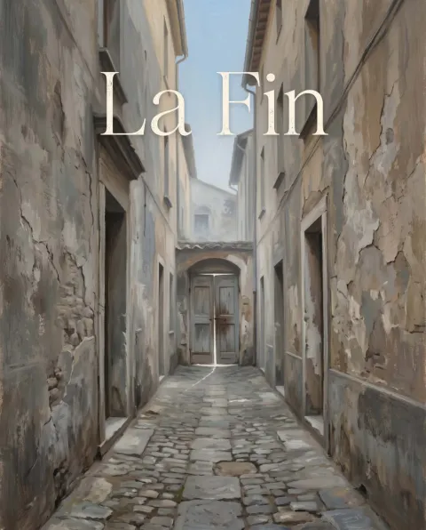غلاف رواية La Fin