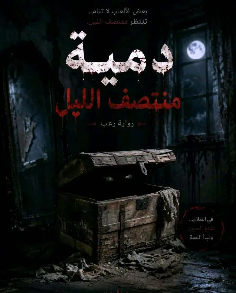 غلاف رواية دمـيـة مـنـتصـف الـليـل