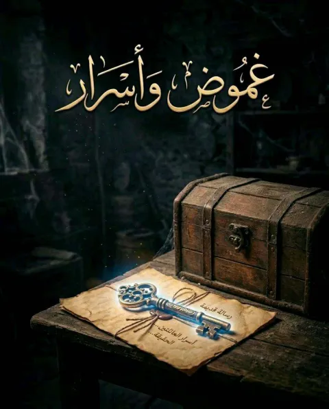 غلاف رواية غموض وأسرار