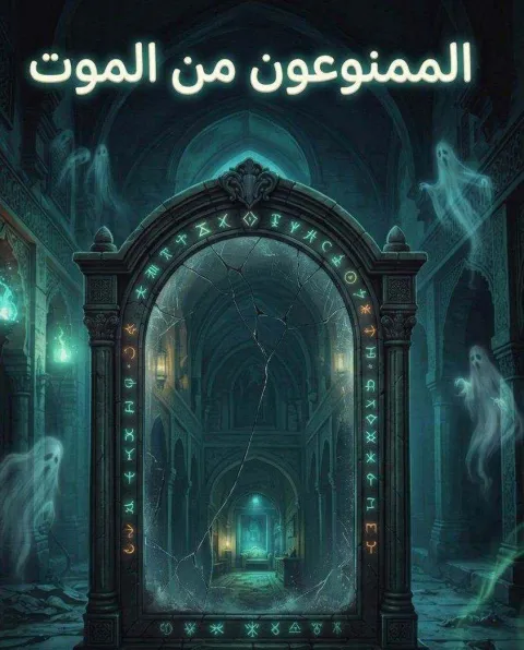 غلاف رواية الممنوعون من الموت