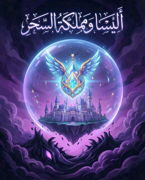 غلاف رواية اليسا و مملكة السحر