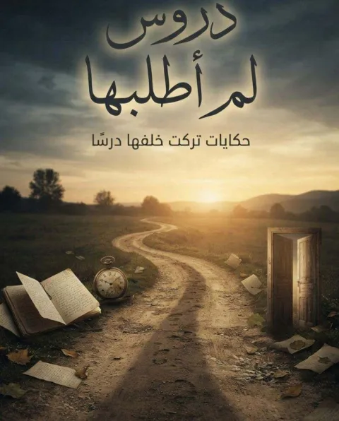 غلاف رواية دروس لم أطلبها