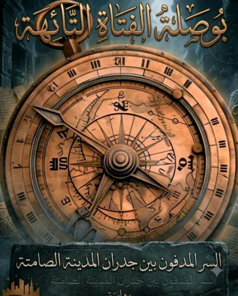 غلاف رواية بَوْصَلَةُ الفَتَاةِ التَّائِهَةِ
