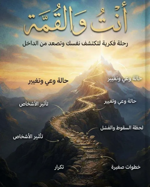 غلاف رواية أنت والقمة