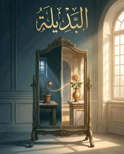غلاف رواية البديلة