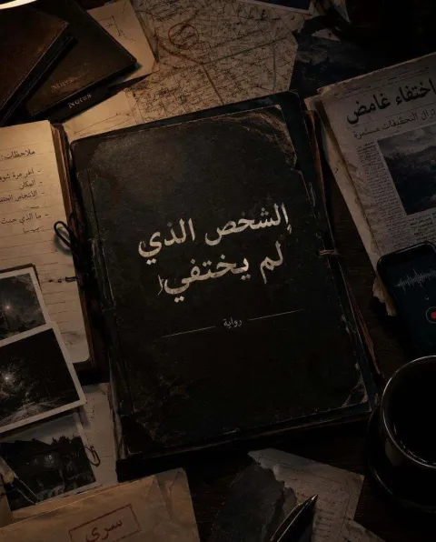 غلاف رواية الشخص الذي لم يختفي