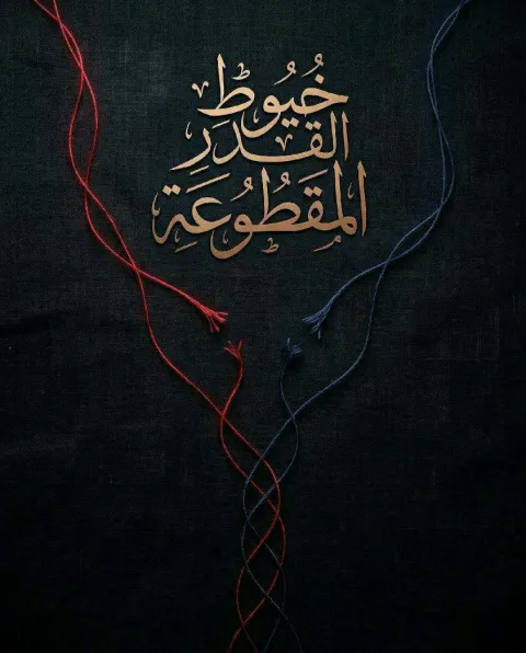 غلاف رواية خيوط القدر المقطوعة