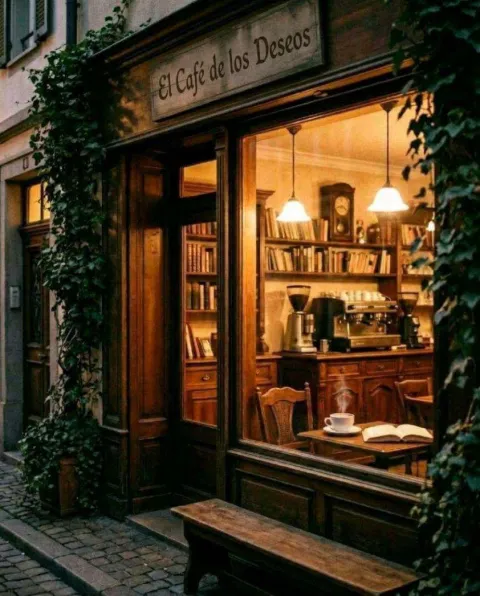 غلاف رواية El Café de los Deseos