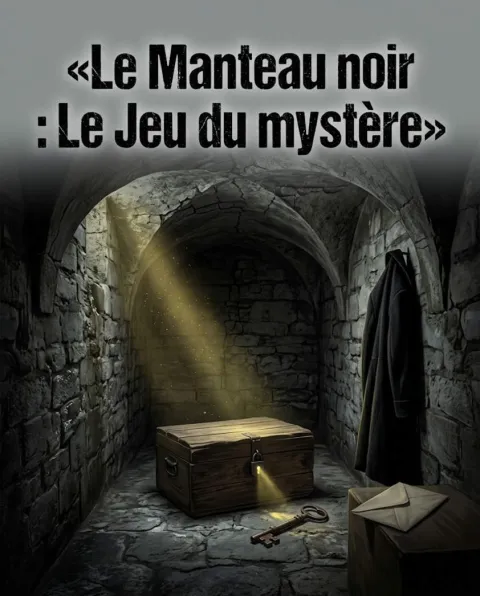 غلاف رواية Le Manteau noir : Le Jeu du mystère