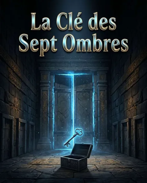 غلاف رواية La Clé des Sept Ombres