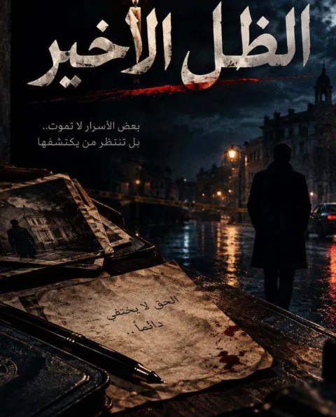 غلاف رواية الظل الاخير الحق لايختفي دائما