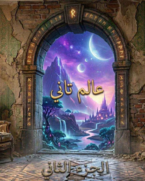 غلاف رواية جزء جديد من "عالم تاني "_ الجزء الأول
