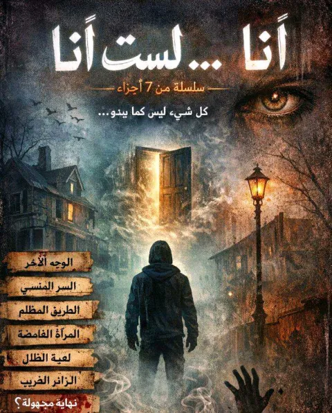 غلاف رواية أنا… لست أنا