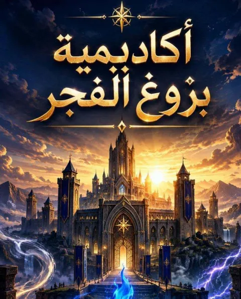 غلاف رواية أكاديمية بزوغ الفجر