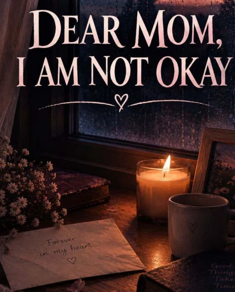 غلاف رواية Dear Mom, I Am Not Okay 🥀