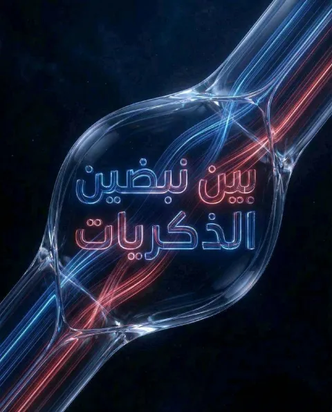 غلاف رواية بين نبضين الذكريات