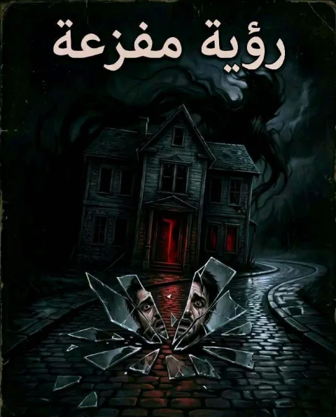 غلاف رواية رؤية مفزعة