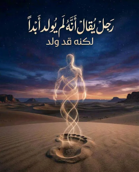 غلاف رواية رجل يُقال أنه لم يولد أبداً لكنه قد ولد