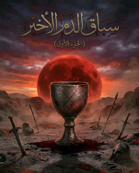 غلاف رواية سباق الدم لاخير (الجزء لاول )