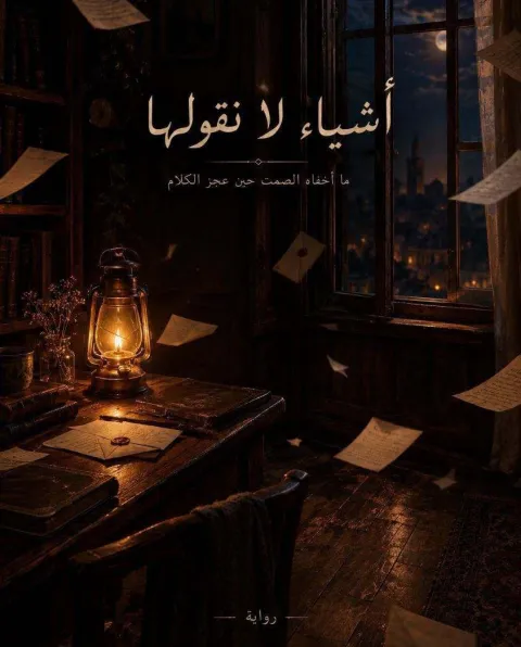 غلاف رواية الأشياء التي لا نقولها (ما أخفاه الصمت)