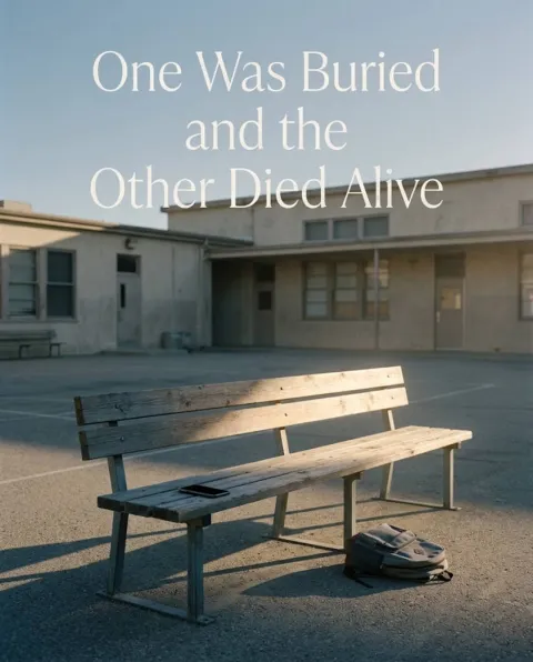 غلاف رواية One Was Buried and the Other Died Alive