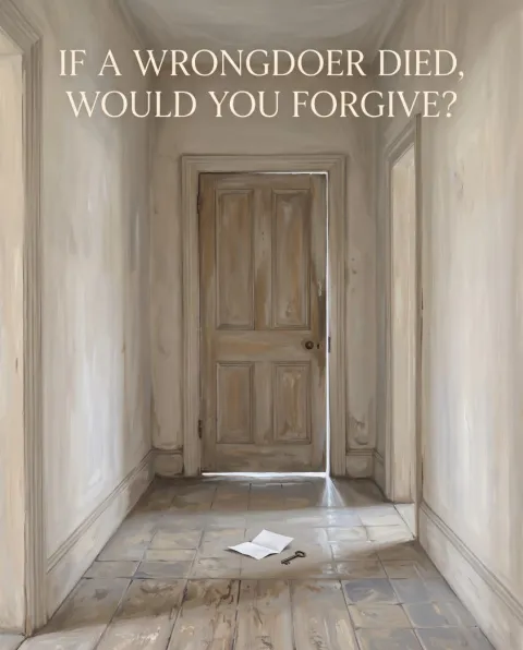 غلاف رواية If a Wrongdoer Died, Would You Forgive?