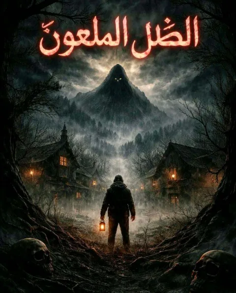 غلاف رواية الظل الملعون