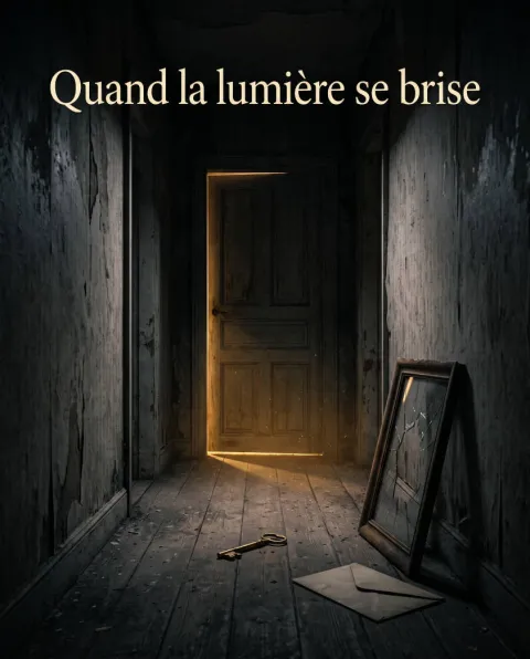 غلاف رواية Quand la lumière se brise