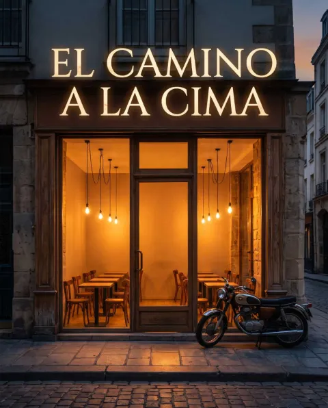 غلاف رواية El camino a la cima
