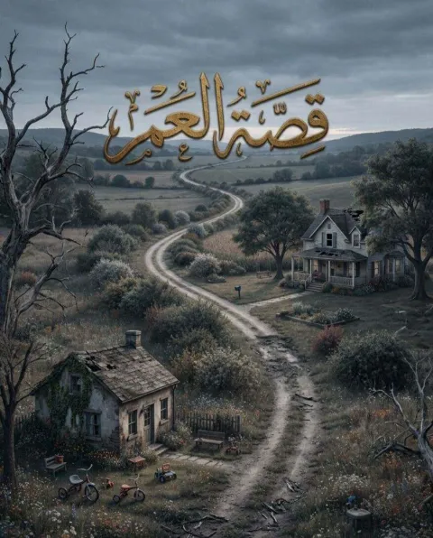 غلاف رواية قصة العمر
