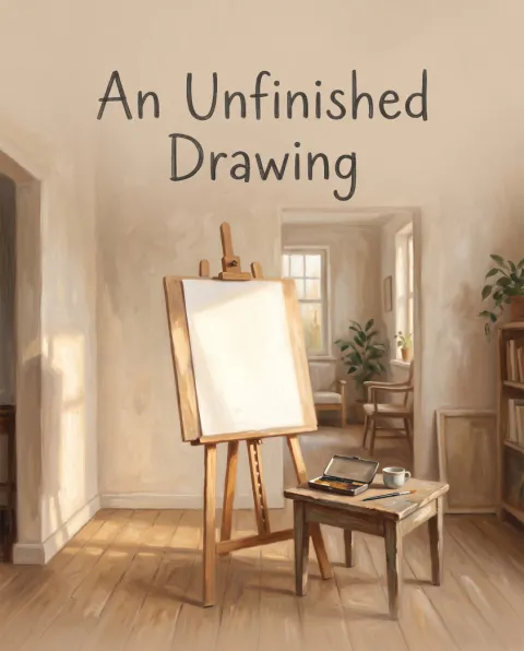 غلاف رواية An Unfinished Drawing