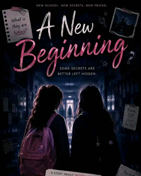 غلاف رواية a new beginning