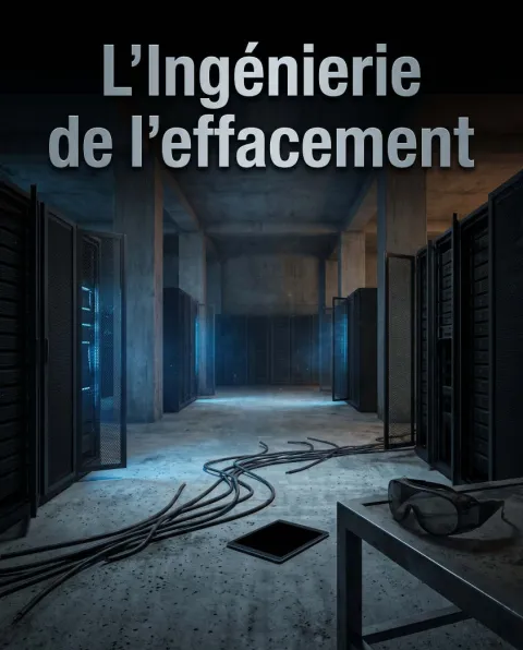 غلاف رواية L'Ingénierie de l'effacement