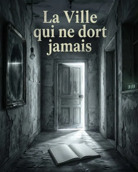 غلاف رواية La Ville qui ne dort jamais