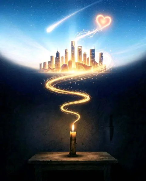 غلاف رواية ضوء الأمل ☄️❤️🩹
