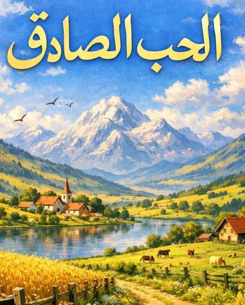 غلاف رواية الحب الصادق