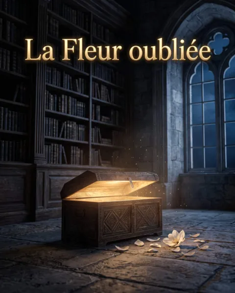 غلاف رواية La Fleur oubliée