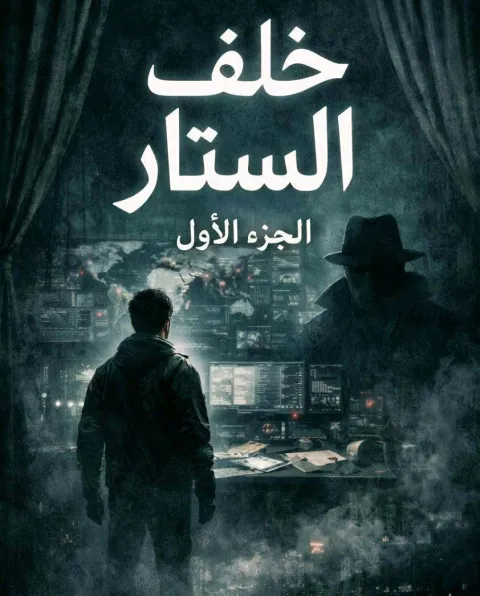 غلاف رواية خلف الستار