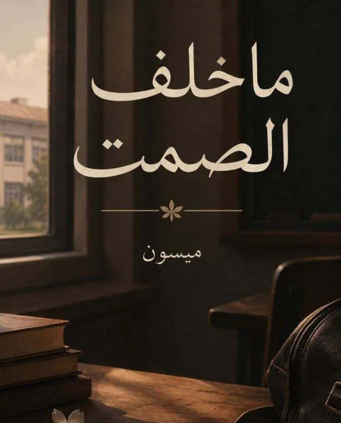 غلاف رواية ماخَـلـف الصَـمـت.