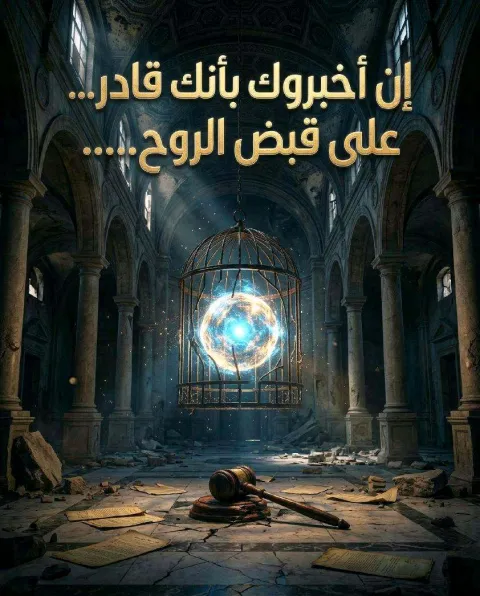 غلاف رواية إن اخبروك بأنك قادر على قبض الروح .....