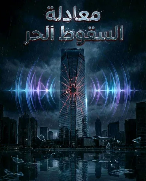 غلاف رواية معادلة السقوط الحر