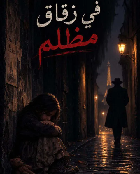 غلاف رواية في زقاق مظلم