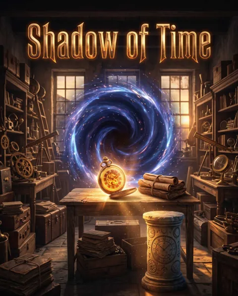غلاف رواية Shadow of Time