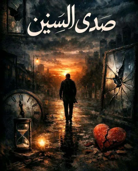 غلاف رواية صدى السنين