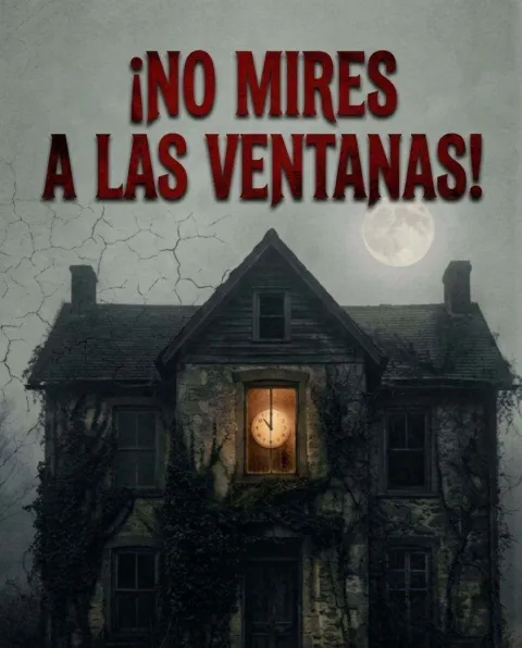 غلاف رواية ¡No mires a las ventanas!