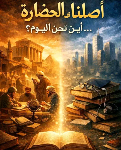 غلاف رواية أصلنا في الحضارة. أين نحن اليوم؟