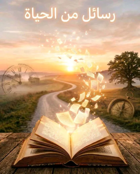 غلاف رواية رسائل من الحياة