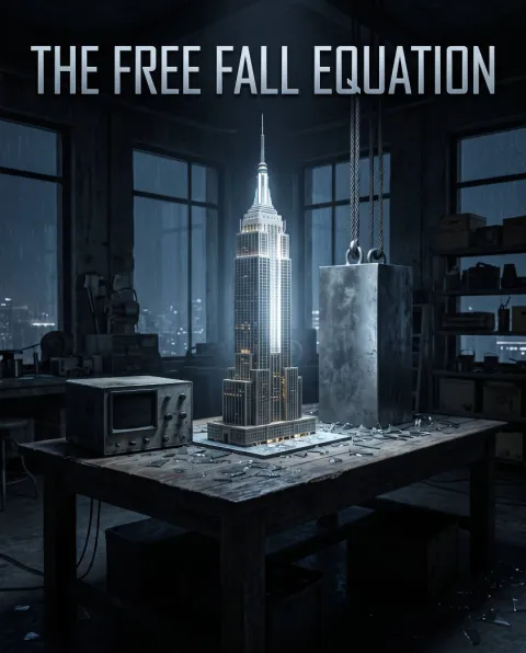 غلاف رواية The Free Fall Equation