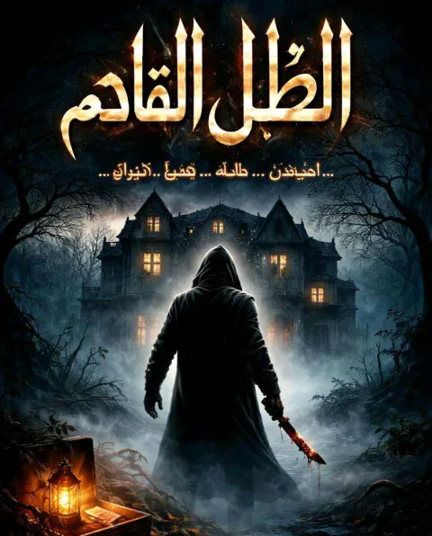 غلاف رواية الظل القادم